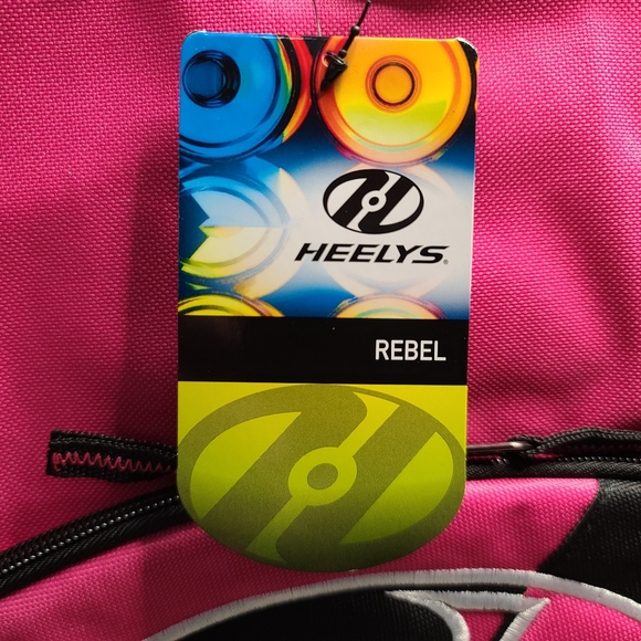 Heely's Rebel Pink/Black Backpack - Picture 2 of 5